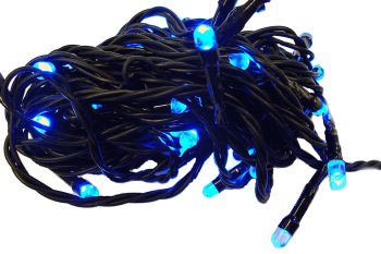 blaue LED Kette